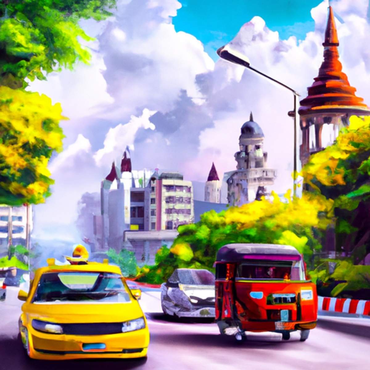 Tariffa taxi in Myanmar